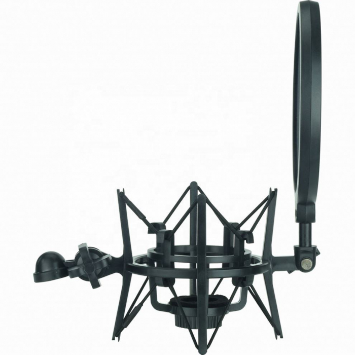 Shock Mount cu Filtru Pop pentru microfon [4]