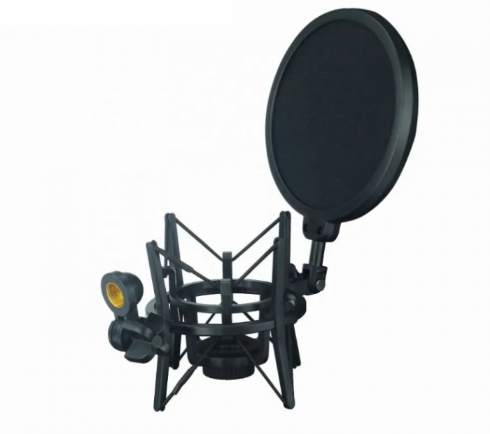 Shock Mount cu Filtru Pop pentru microfon [1]