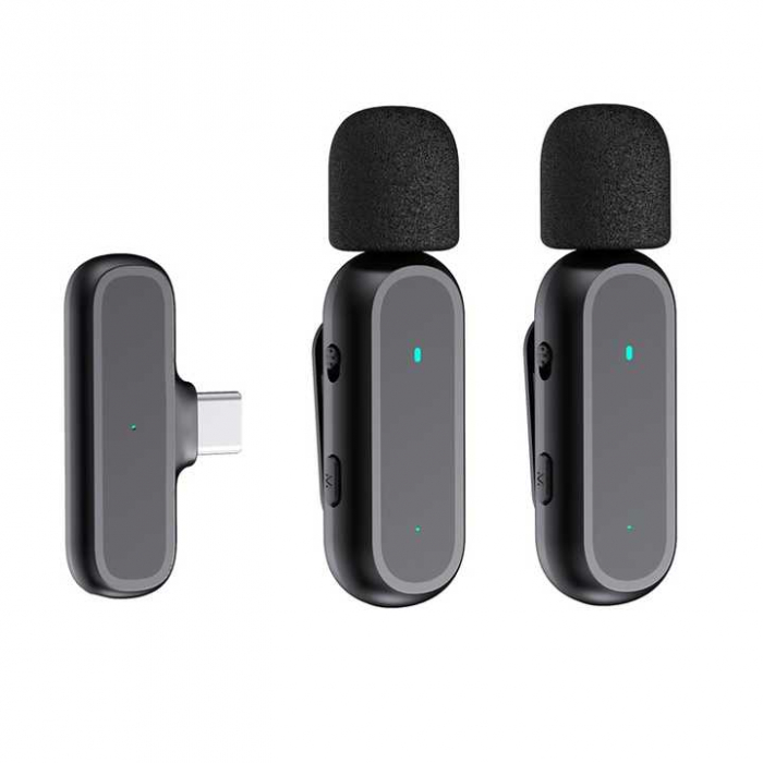 Sistem de microfon wireless dual ultracompact pentru iOS (lightning) [2]