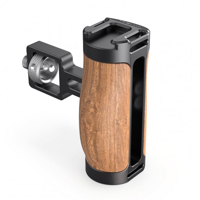 Smallrig 2914 Wooden Mini Side Handle cu Arri Style Mount [2]