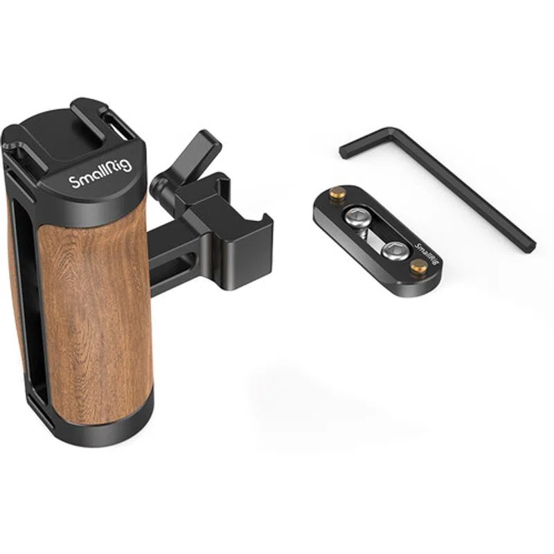 SmallRig 2978 Maner din Lemn cu Sina NATO Quick Release [6]