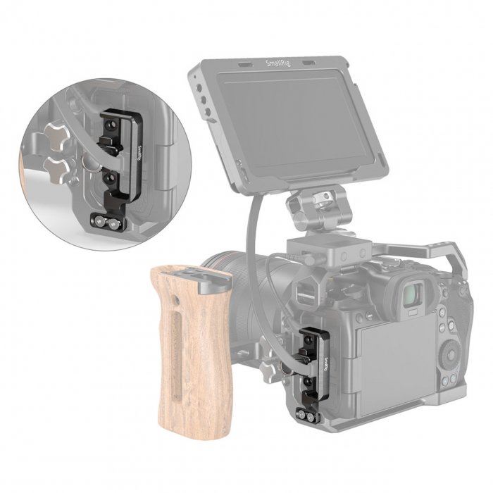 SmallRig 2981 Clema prindere cablu HDMI/USB-C pentru cage EOS R5/R6 [3]