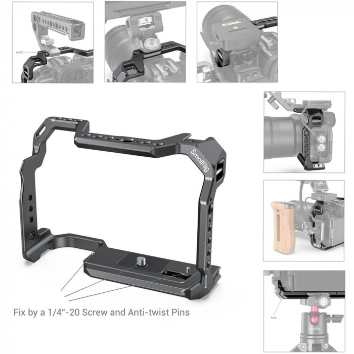 SmallRig 2982 Cage pentru Canon EOS R5/R6 [5]