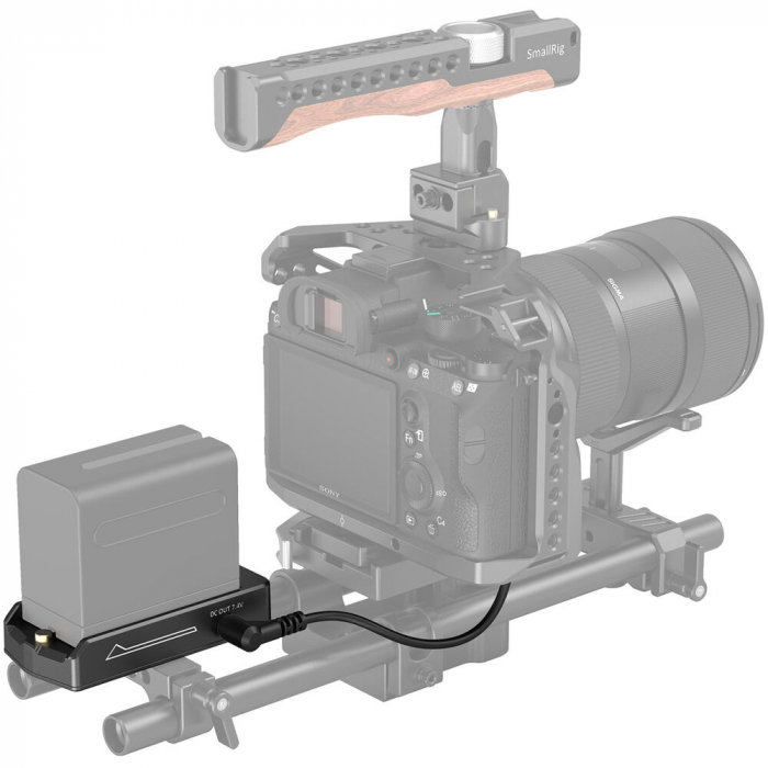 SmallRig 3095 Adaptor pentru baterie L/NP cu dummy Sony NP-FZ100 [7]