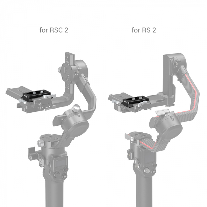 Smallrig 3154 Placa de eliberare rapida Arca-swiss pentru DJI RS 2 / RSC 2 / RS 3 / RS 3 Pro [3]