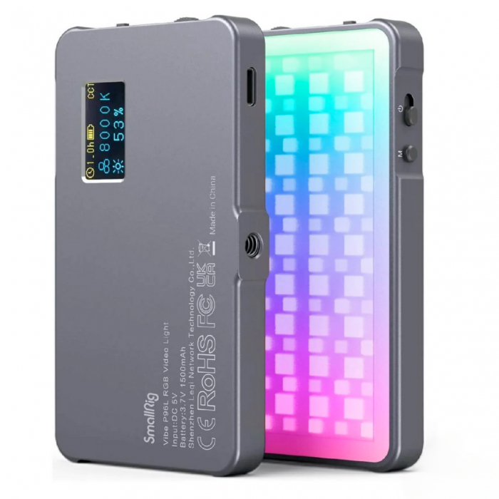 Smallrig 3489 Simorr Vibe P96L Lampa LED Video RGB [8]