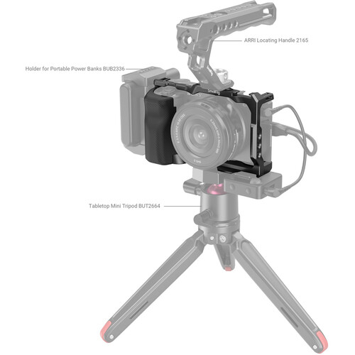 Smallrig 3538B cage cu maner pe partea dreapta pentru Sony ZV-E10 [10]