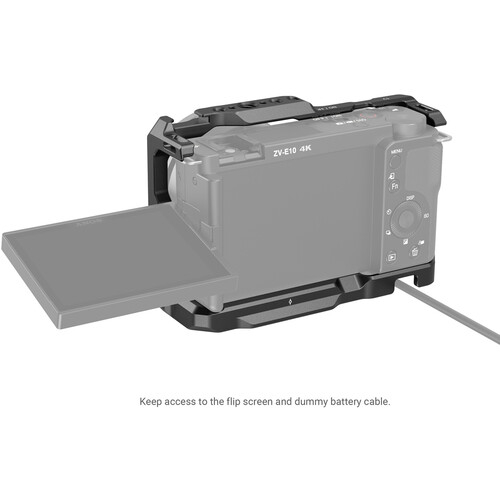 Smallrig 3538B cage cu maner pe partea dreapta pentru Sony ZV-E10 [7]