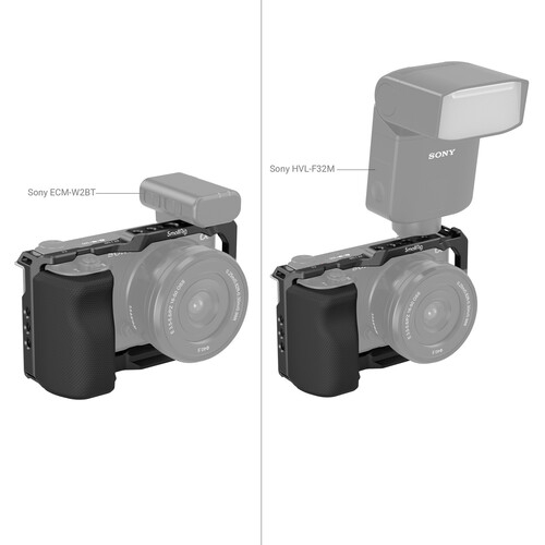 Smallrig 3538B cage cu maner pe partea dreapta pentru Sony ZV-E10 [6]