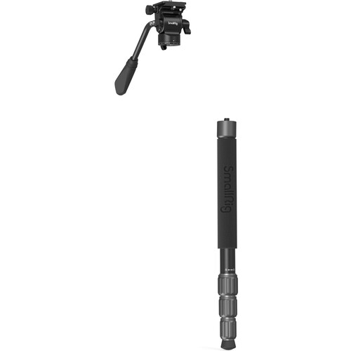 SmallRig 4319 CT190 Trepied Video fluid 2in1 (se transforma in monopied) [3]