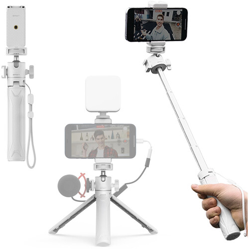 Smallrig 3828 Minitrepied/Selfiestick cu suport de smartphone [2]