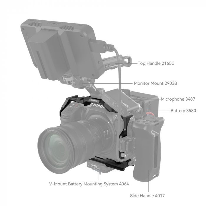 Smallrig 3940 Cage pentru Nikon Z8 [6]