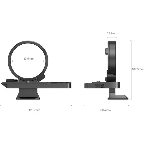 SmallRig 4148 Kit placa de montare rotativa orizontal-verticala pentru Sony A7R IV, A7R V, A7 IV si A7S III [4]