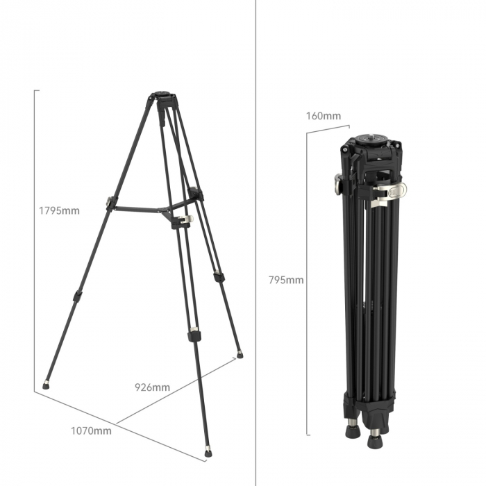 SmallRig 4164 FreeBlazer Trepied video aluminiu [2]
