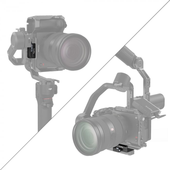 SmallRig 4195 Mount Plate Arca-Swiss pentru DJI RS 3 Mini [2]