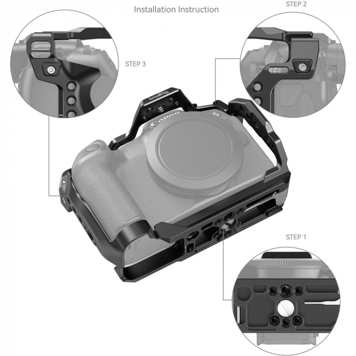 SmallRig 4212 Cage pentru Canon EOS R8 [3]