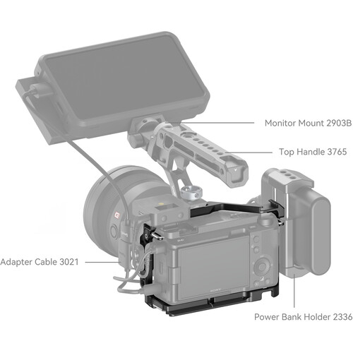 SmallRig 4256 Camera Cage pentru Sony ZV-E1 [8]