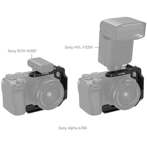 SmallRig 4337 Half Cage pentru Sony Alpha 6700 / 6600 / 6500 / 6400 [6]