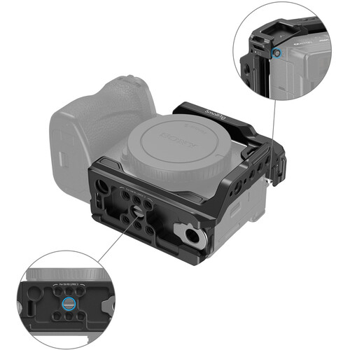 SmallRig 4337 Half Cage pentru Sony Alpha 6700 / 6600 / 6500 / 6400 [4]