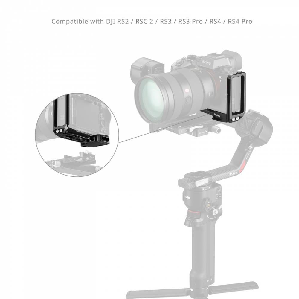 Smallrig 5188 L-Shape Mount Plate Sony Alpha 1 II / Alpha 9 III [6]