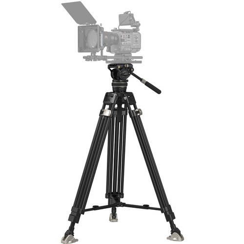SmallRig AD-100 FreeBlazer Kit trepied video cu cap fluid heavy-duty carbon [2]