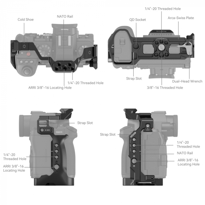 SmallRig Cage  Panasonic LUMIX S5 II 4022 [2]