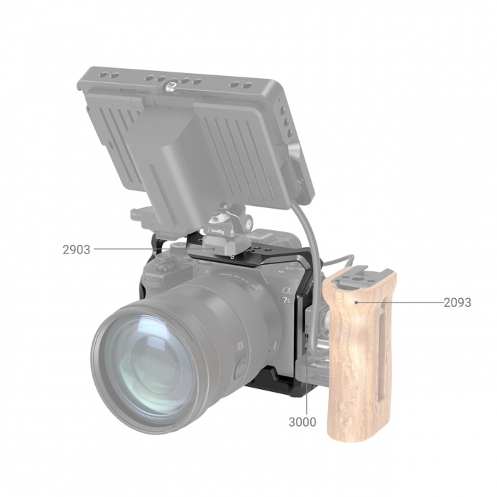 SmallRig Full Cage pentru Sony Alpha 1(A1) și Alpha 7S III 3241 [7]
