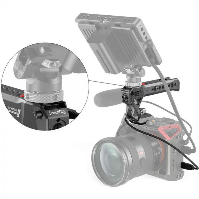 SmallRig NATO Handle Top cu Inregistrare pentru camerele Sony Mirrorless [5]