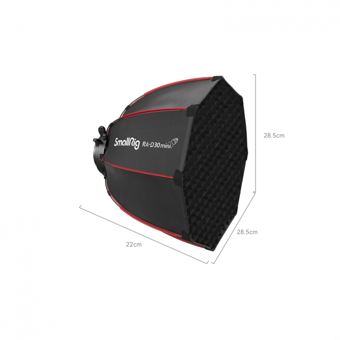SmallRig RA-D30 mini Parabolic Softbox pentru RC 60B [8]