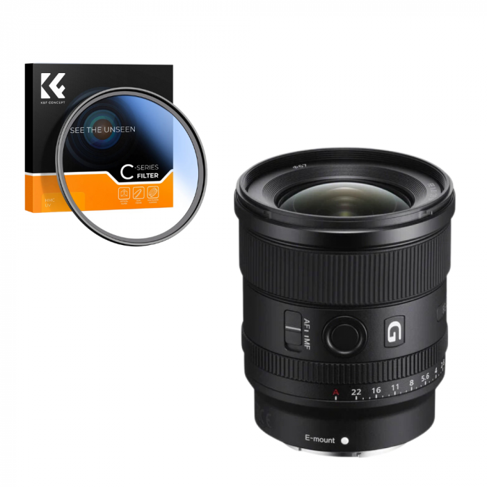 Sony 20mm F1.8 G Obiectiv Sony FE cu filtru [1]