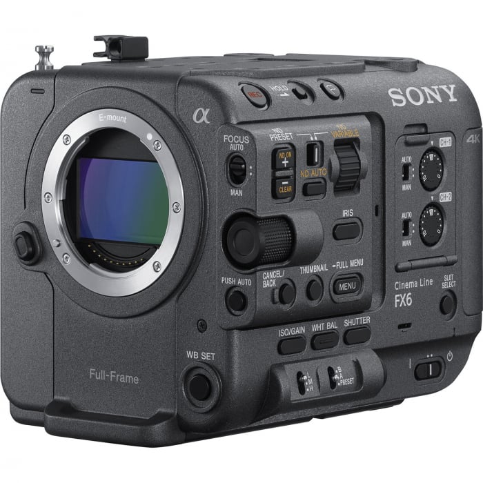 Sony Alpha ILME-FX6 Camera Cinematica Full Frame 4K Body Alpha imagine 2022 3foto.ro