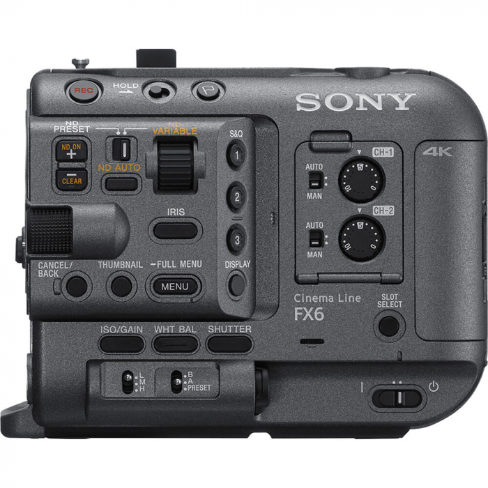 Sony FX6 Camera Cinematica Full Frame 4K Body [2]