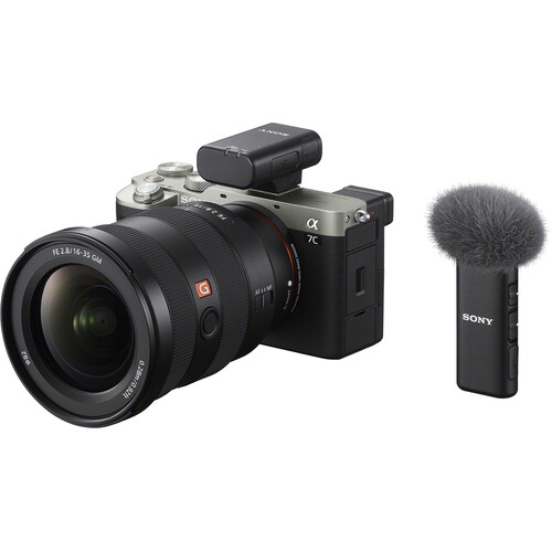 Sony ECM-W2BT Sistem digital de microfon wireless Bluetooth cu montare pentru camere foto Sony [13]