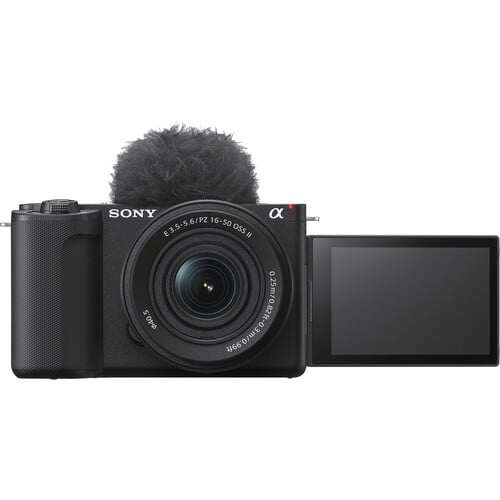 Resigilat: Sony ZV-E10 II Kit PZ 16-50mm F/3.5-5.6 OSS II Aparat Foto Mirrorless 4k (Negru) [1]