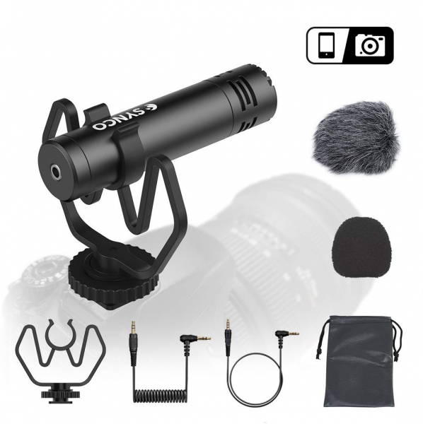 Synco MIC-M1 Microfon pentru camera si smartphone [2]