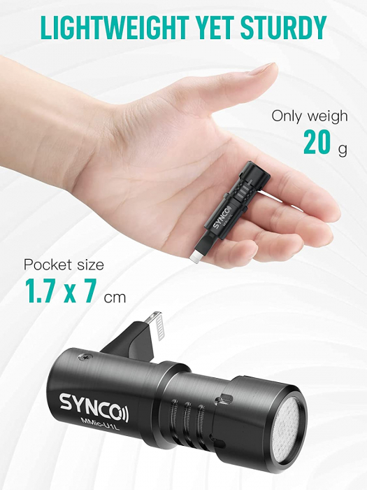 Synco MMIC-U1P Microfon de Smartphone [6]