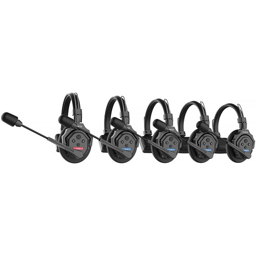 Synco X-Talk X5 Sistem intercom wireless cu 5 casti (2,4 GHz) [2]