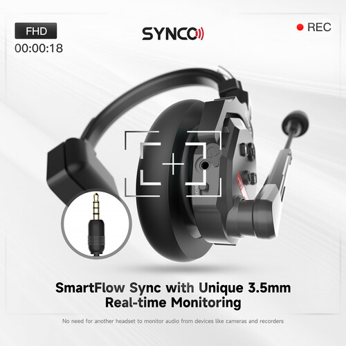 Synco X-Talk X5 Sistem intercom wireless cu 5 casti (2,4 GHz) [13]