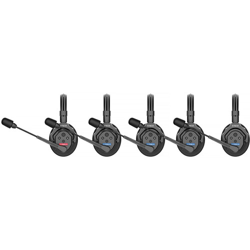 Synco X-Talk X5 Sistem intercom wireless cu 5 casti (2,4 GHz) [3]