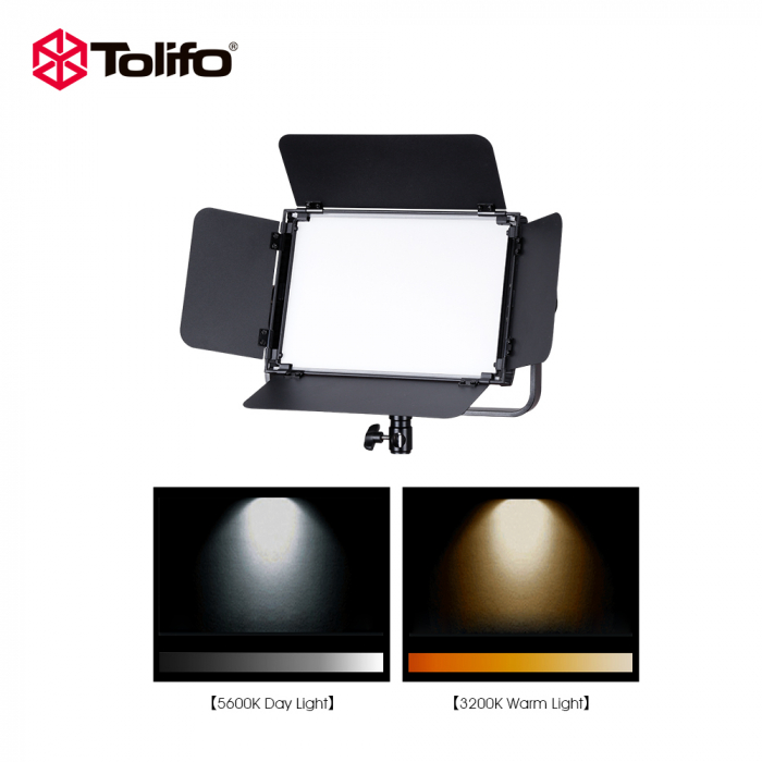 Tolifo GK-S36B Lampa Video LED RGB Bicolor 360 [7]