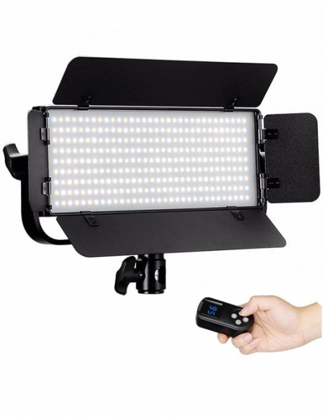 Tolifo Lampa Video LED 400 Bicolor cu stativ [2]