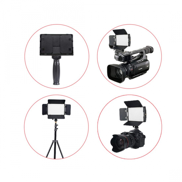 Tolifo PT-15B PRO II Lampa Video LED 144 Bicolor [8]
