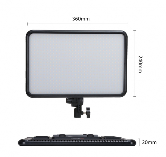 Tolifo PT-F60B Lampa foto-video LED Bicolor 60W [4]