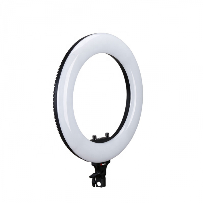 Tolifo Ring Light LED 480 Lampa circulara Bicolora 48W cu stativ [2]