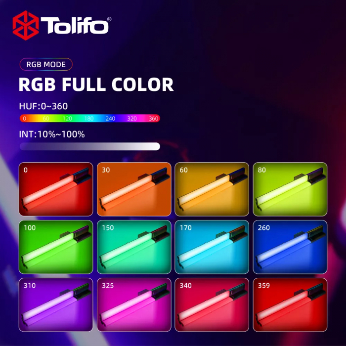 Tolifo ST-20B LED Bicolor/RGB Tubular 55cm [11]
