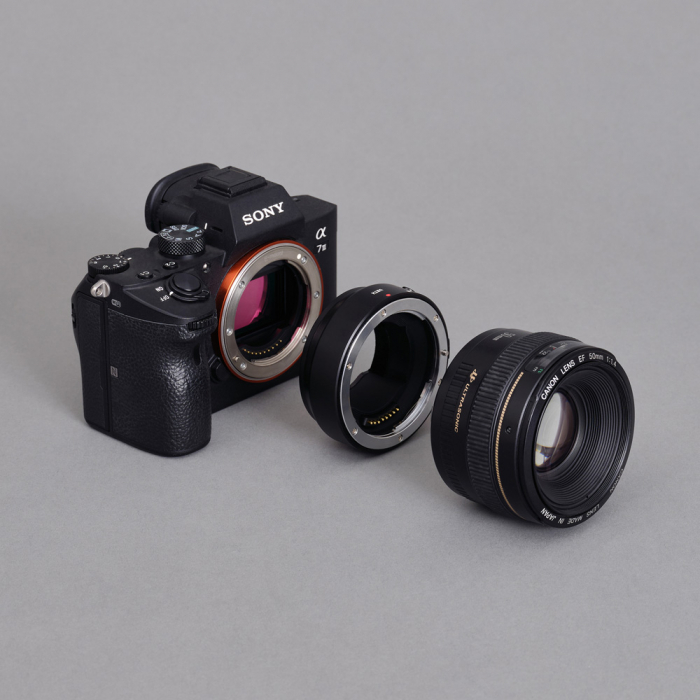Urth Adaptor Electronic pentru Sony E compatibil cu obiectivele Canon (EF / EF-S) [5]