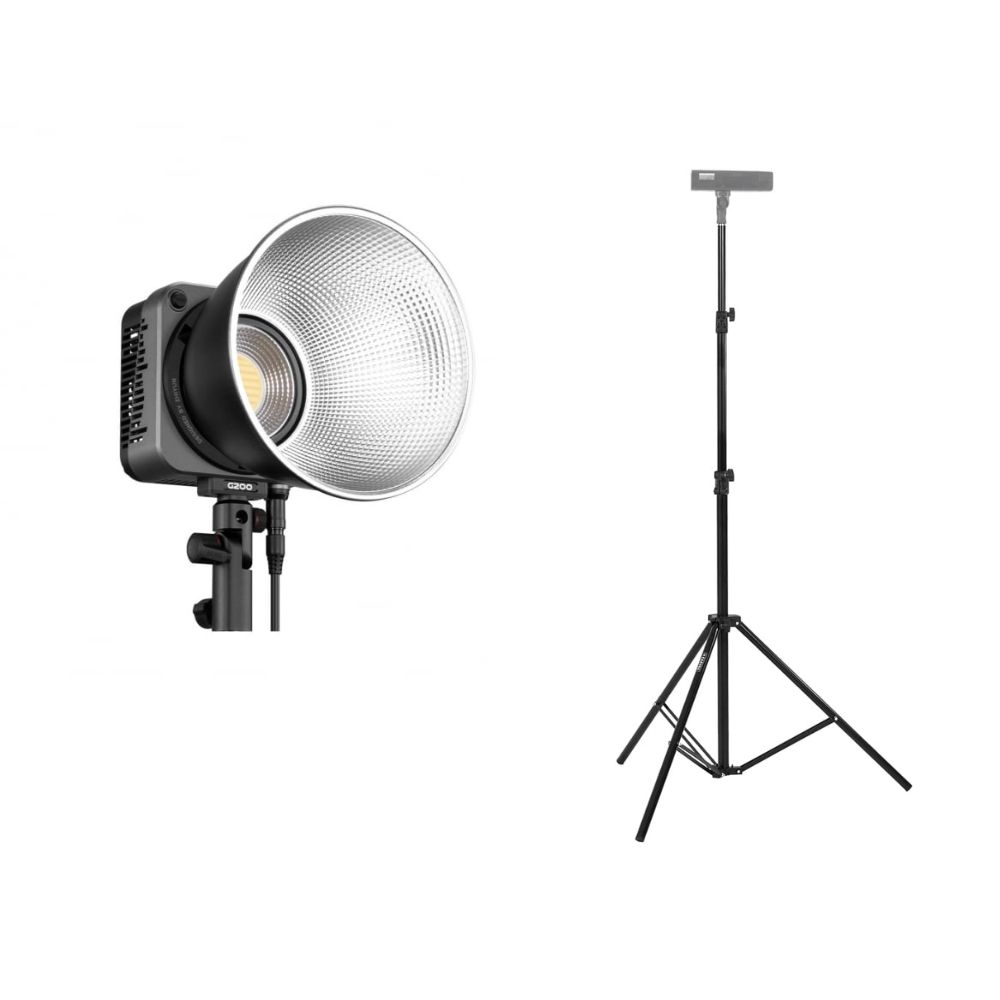 Zhiyun Molus G200 lampa LED Bi-Color Standardcu stativ [1]
