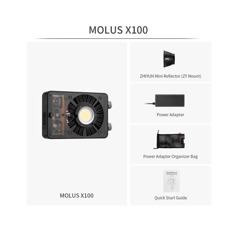 Zhiyun MOLUS X100 Bi-Color Pocket LED [5]