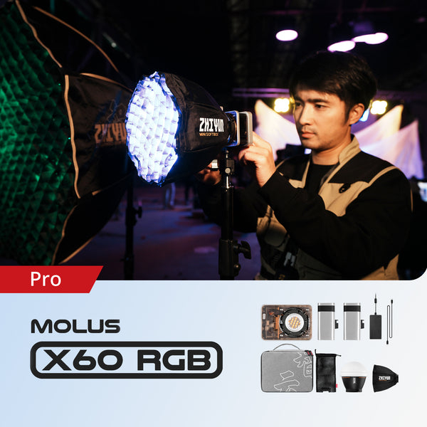 Zhiyun MOLUS X60RGB LED Pro Kit [3]