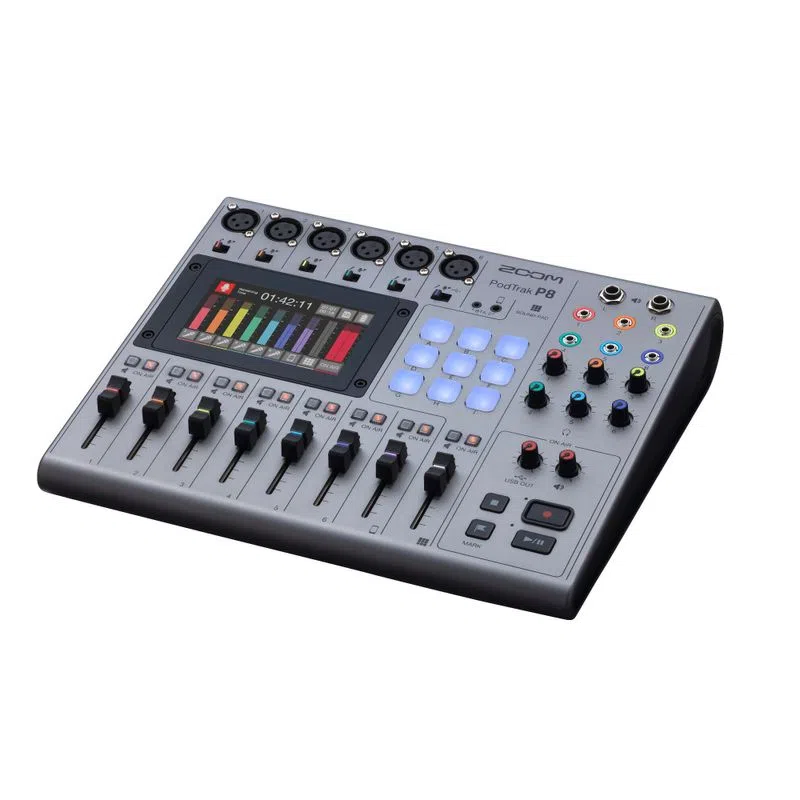ZOOM Podtrak P8 Mixer Audio Podcast XLR [2]